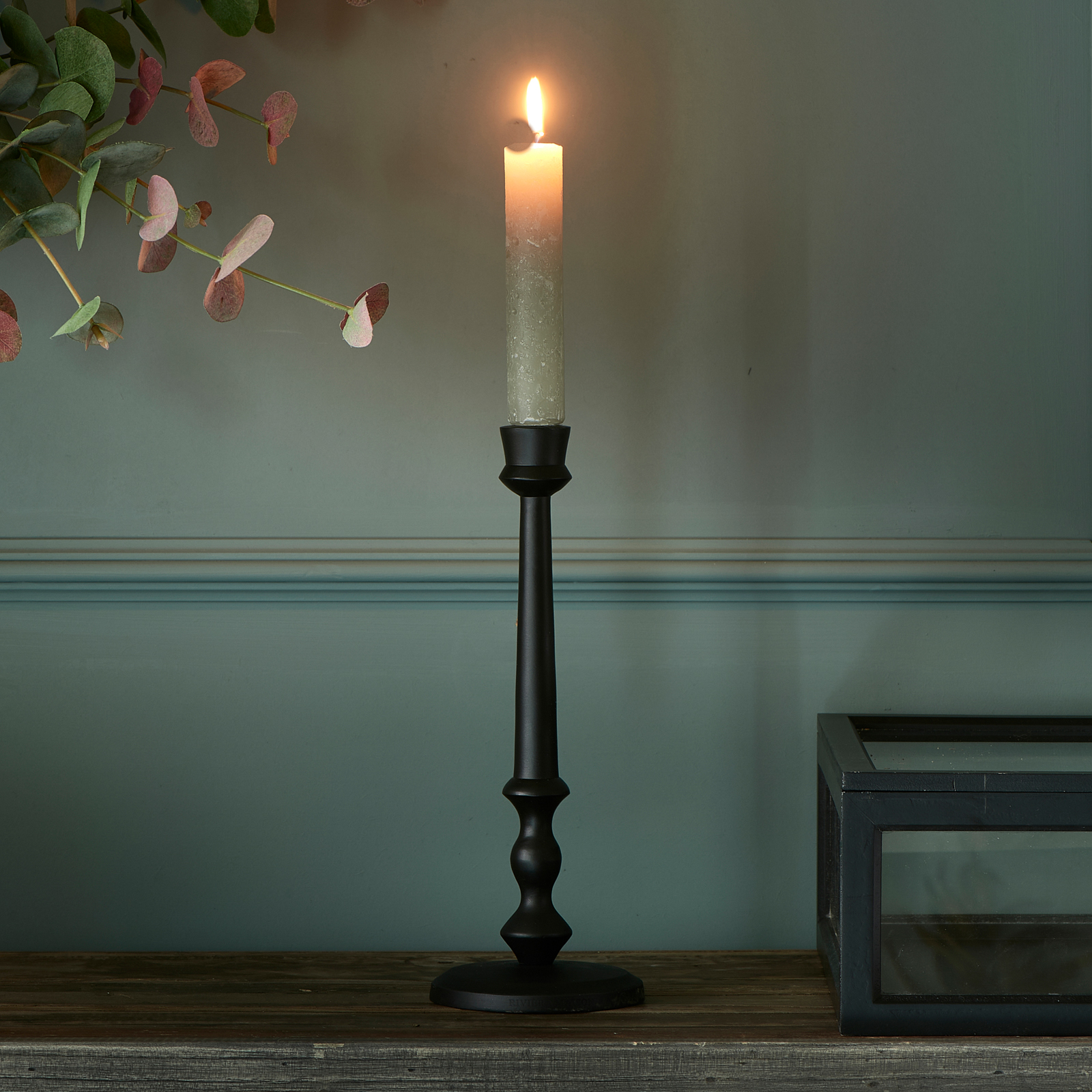 RM Warrington Tower Candle Holder black