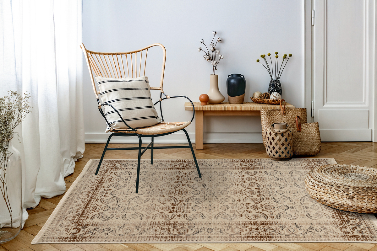 Charu 600-IN Beige 160cm x 230cm