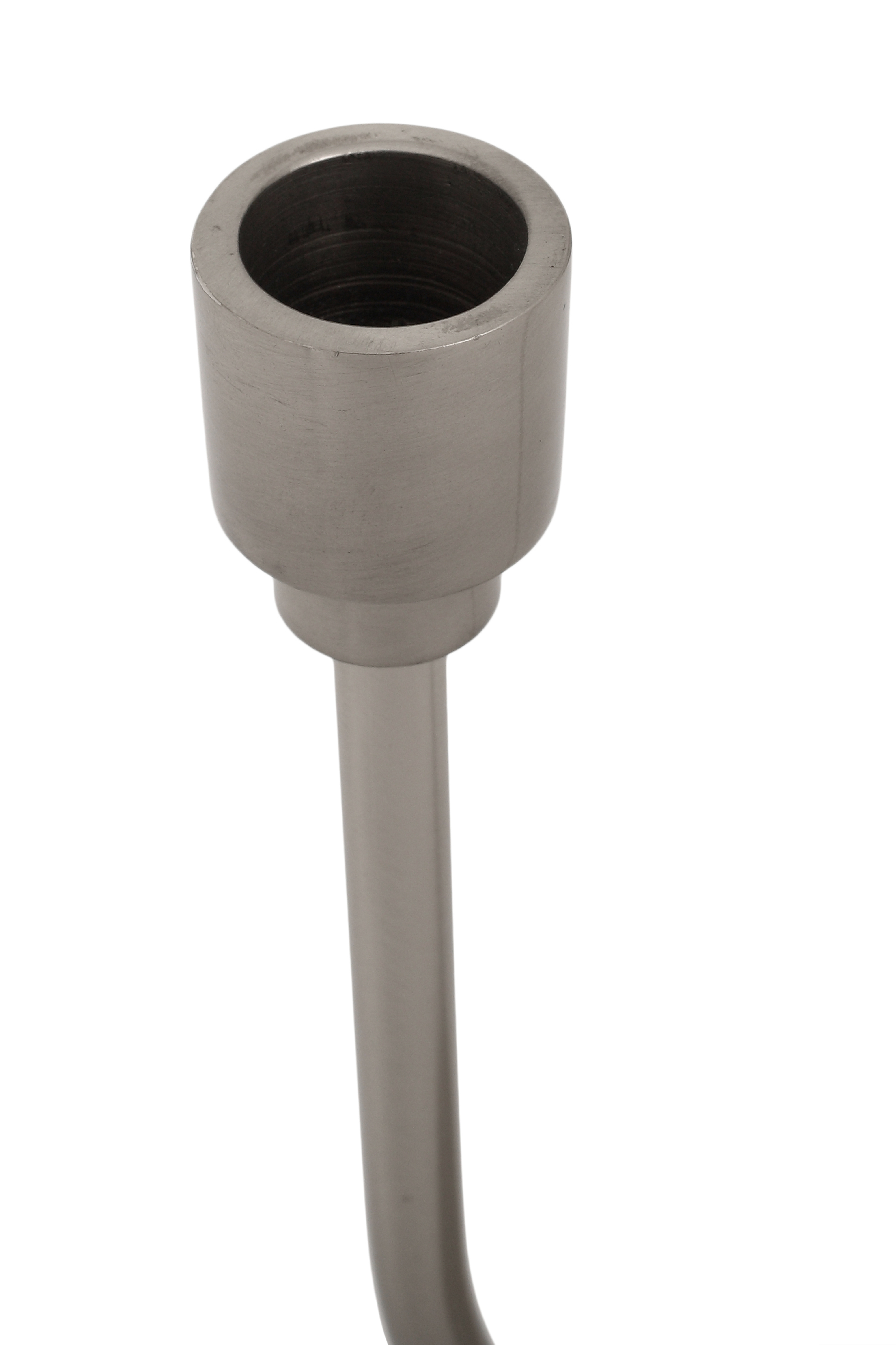 Kerzenständer Clarice 125 Silber / Weiß Kerzenständer Clarice 125 Silber / Weiß