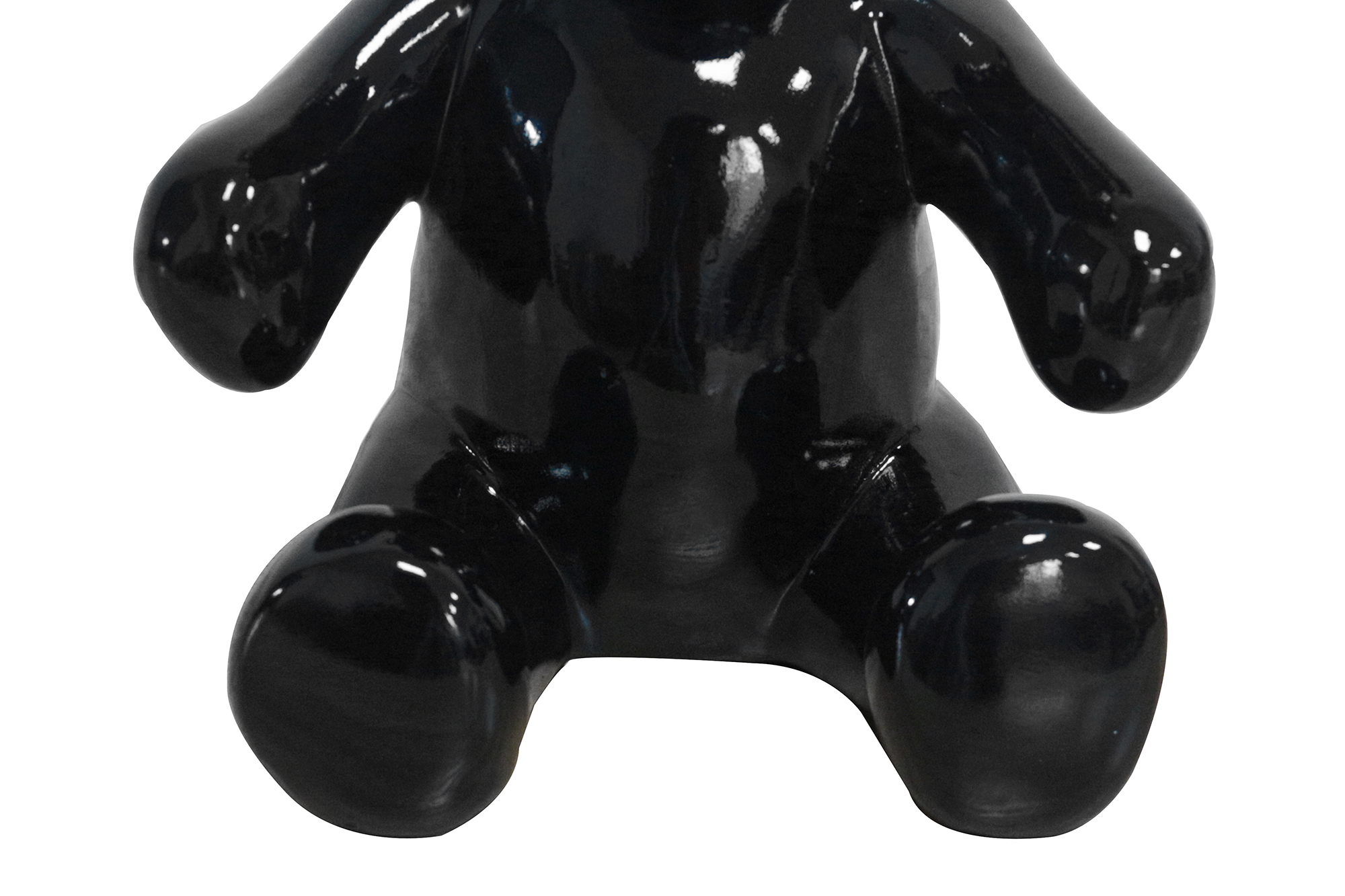 Skulptur Ted 100-IN Schwarz