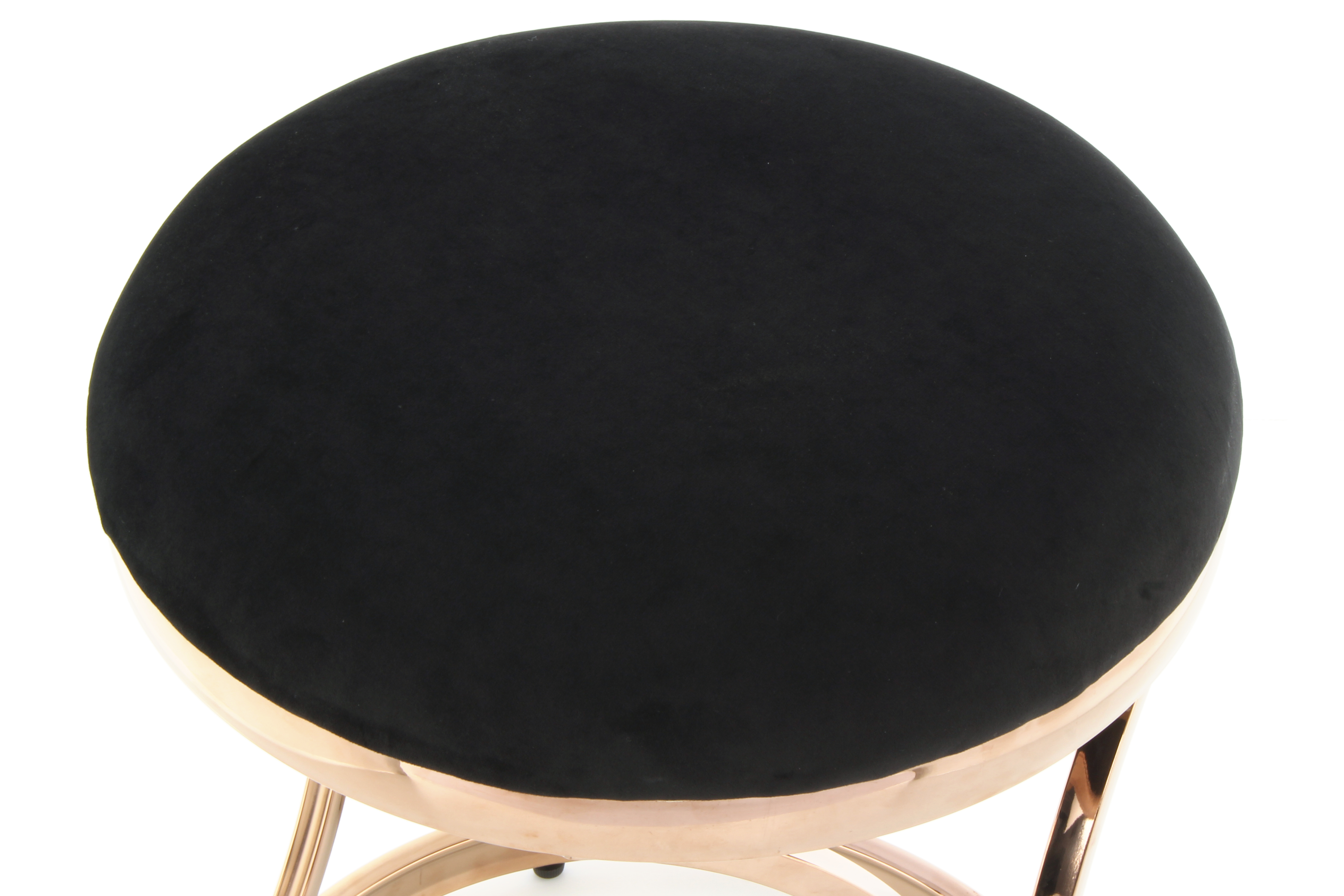 Hocker Weyda 325 Schwarz / Roségold