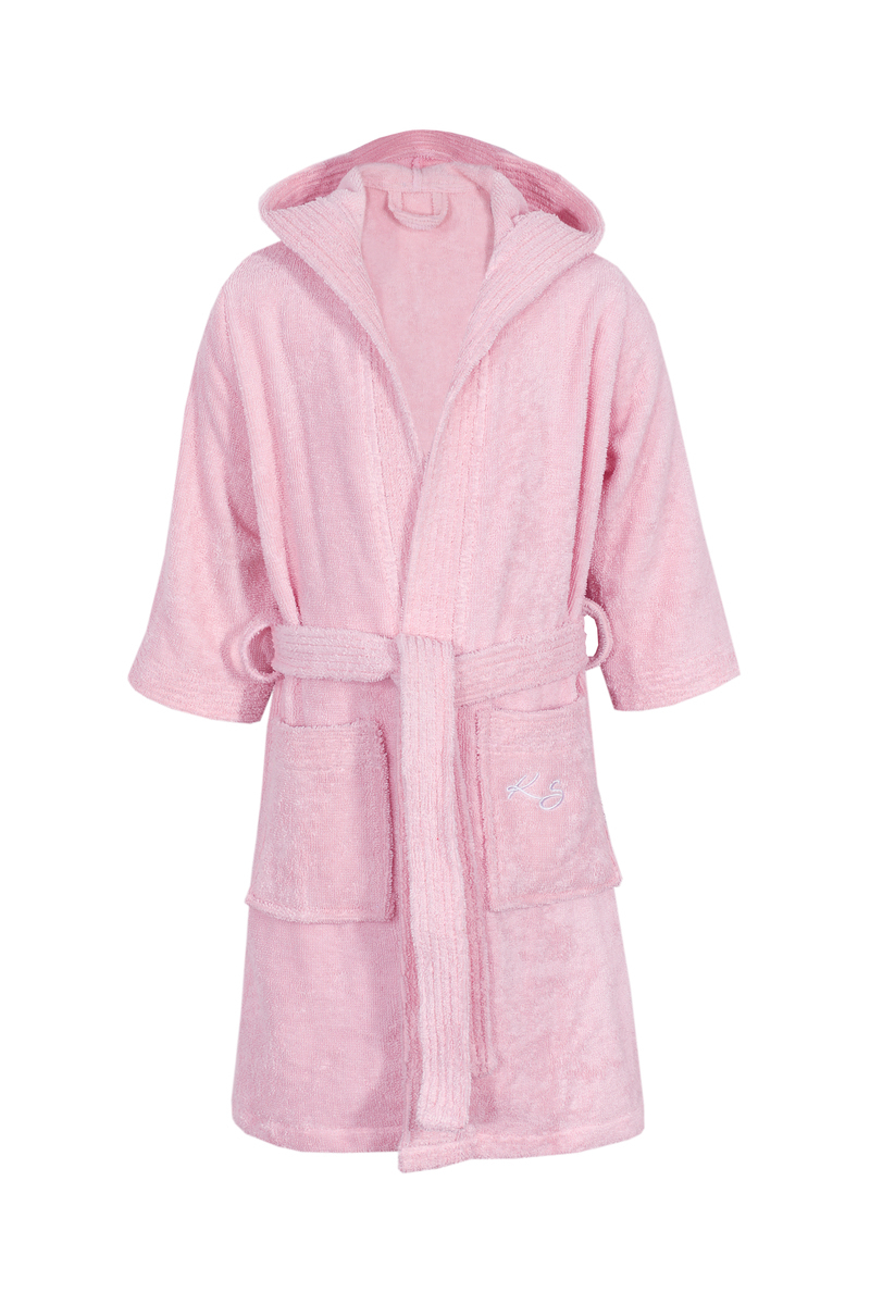 Kinderbademantel Piccolo 125 Pink 122-128