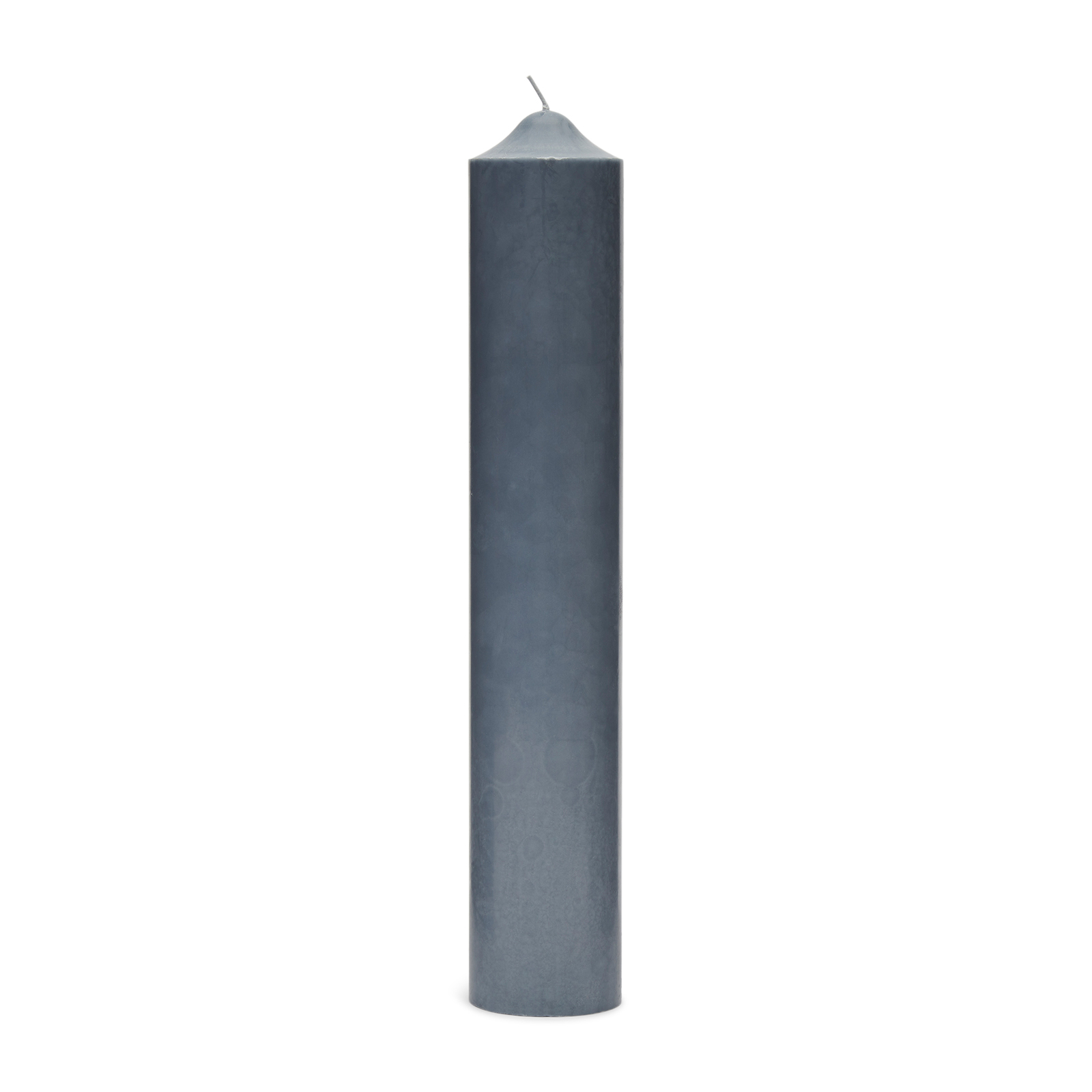 RM Rustic Pilar Candle blue 7x40