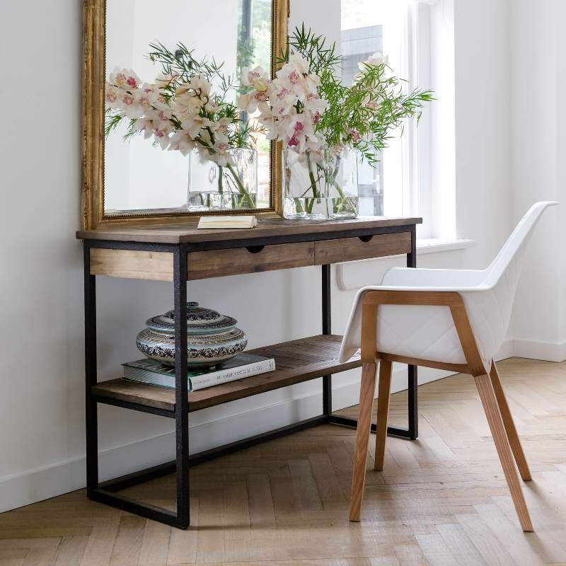 Shelter Island Side Table  with drawers