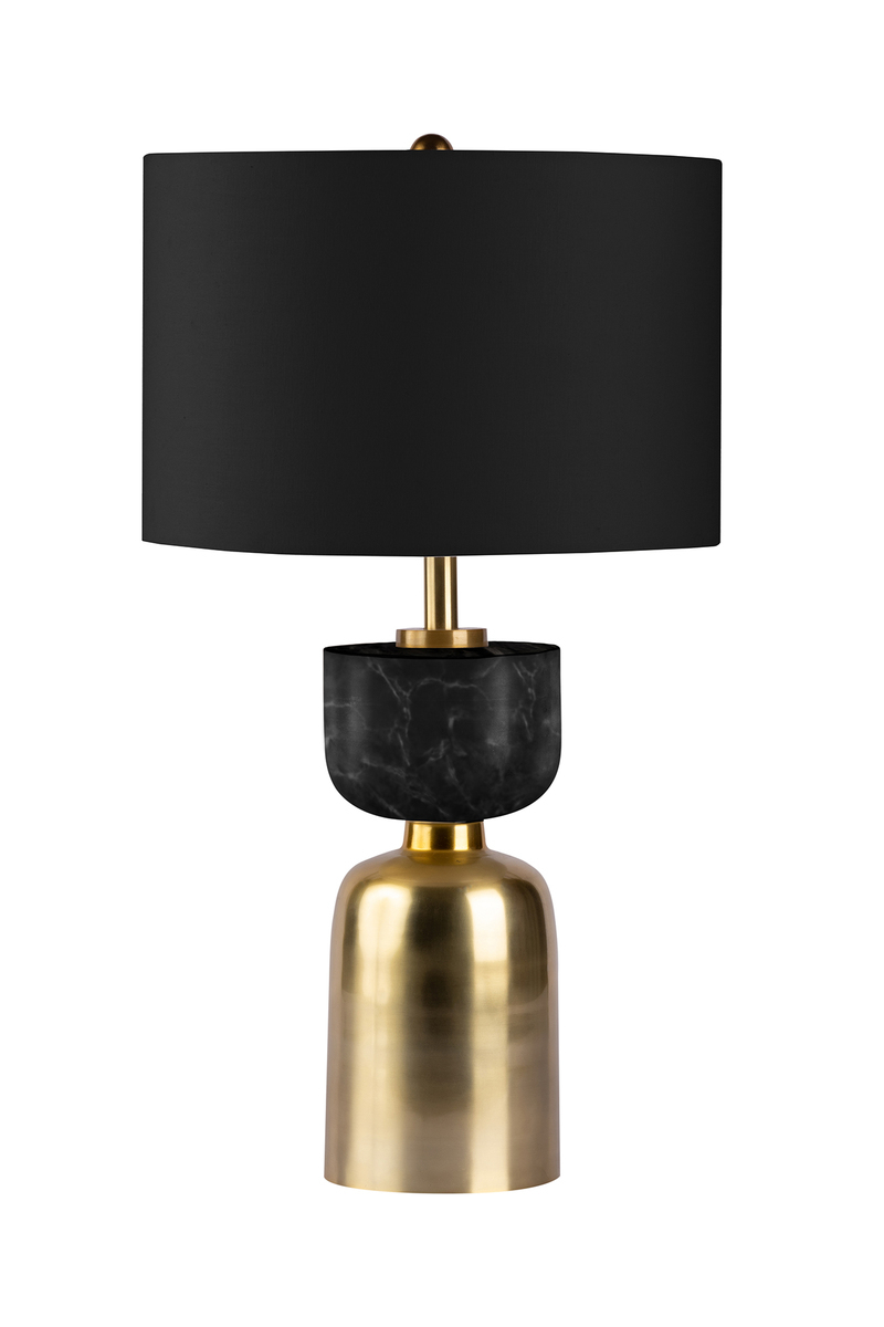 Tischlampe Ceres 100-IN Schwarz / Gold