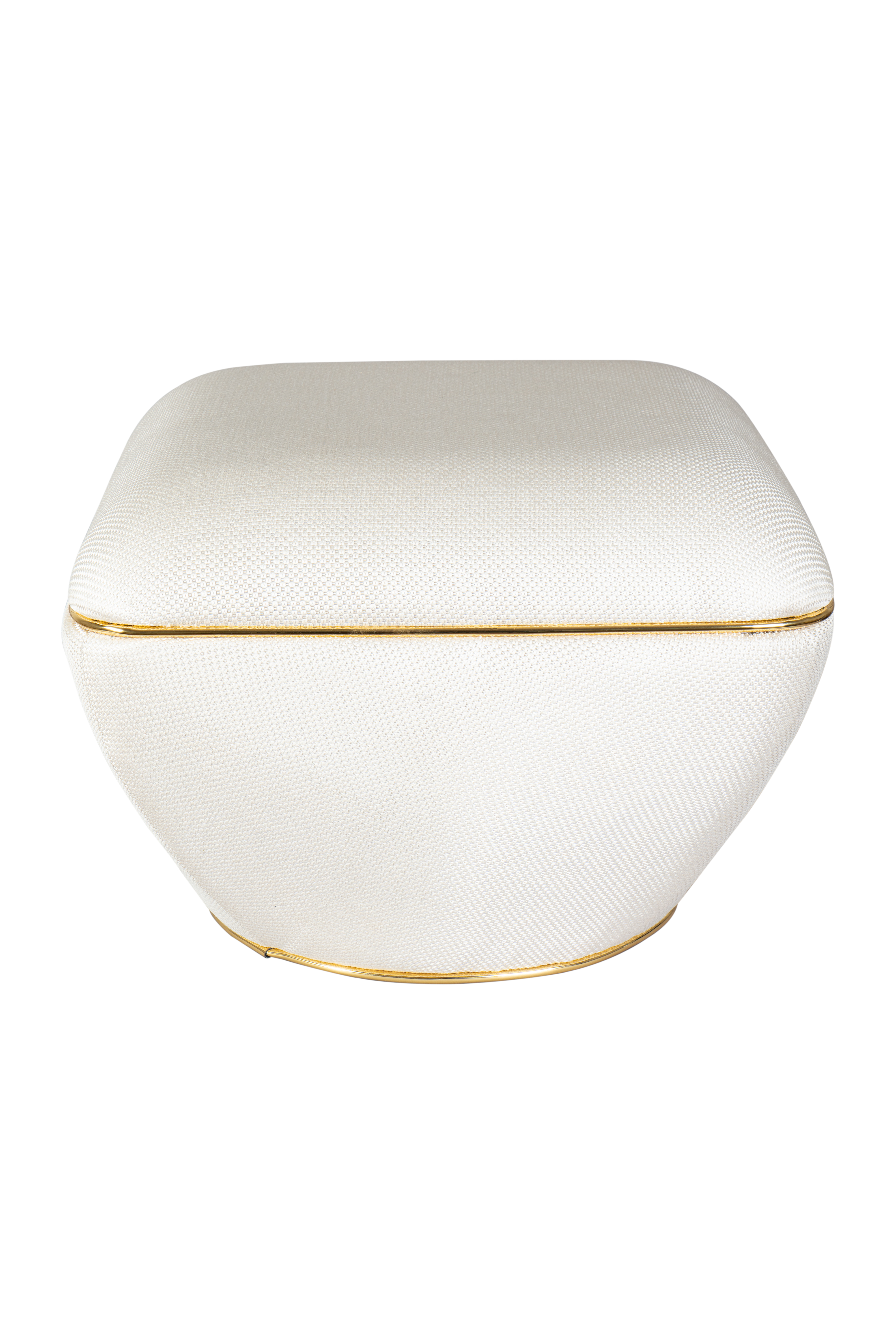 Hocker Contessa 145 Elfenbein / Gold