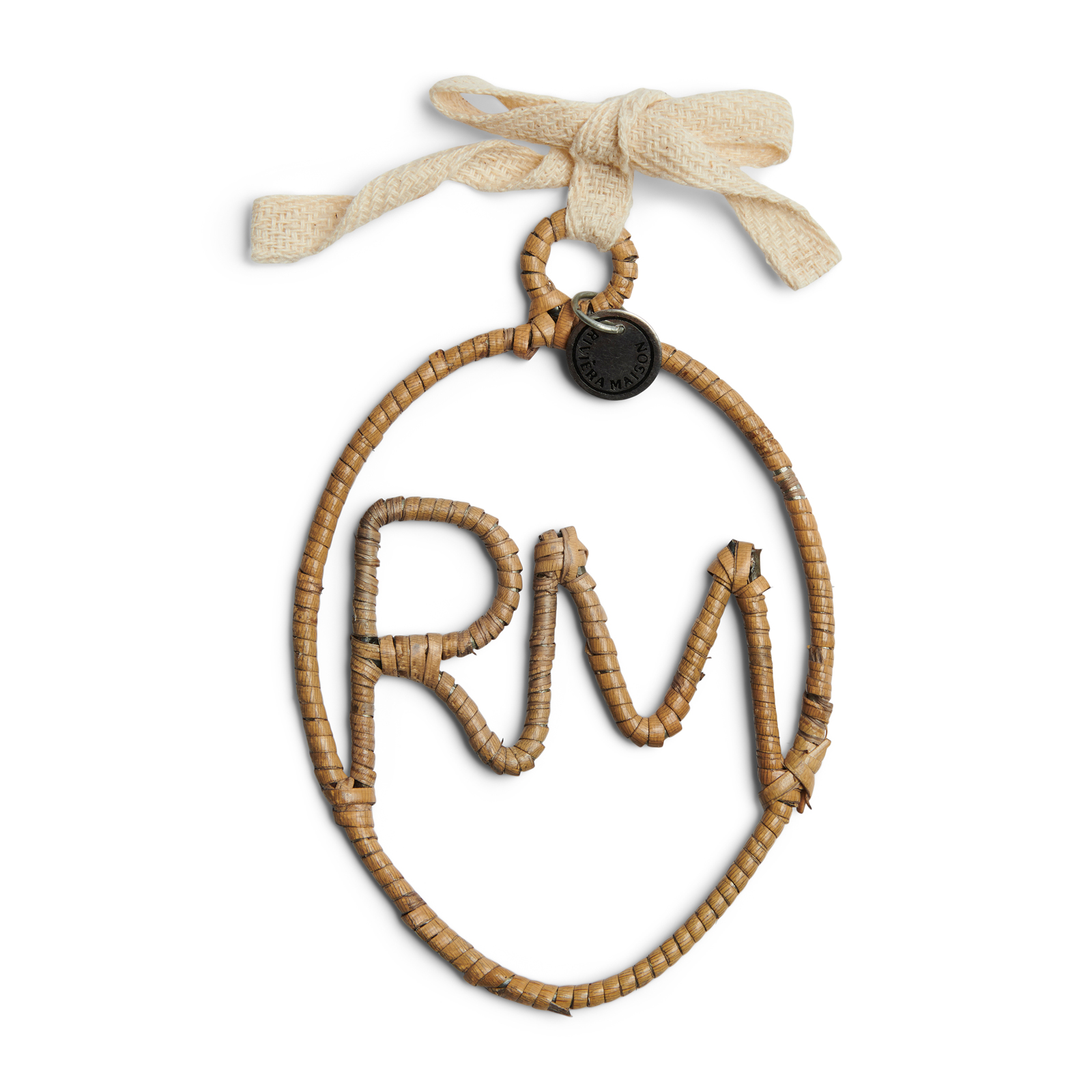 Rustikales Rattan-Osterornament