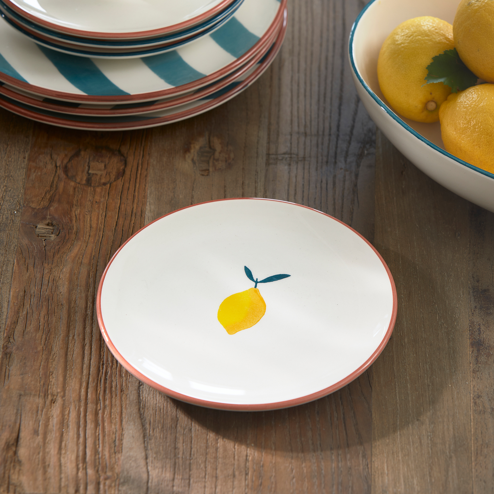 Ravello Lemon Breakfast Plate