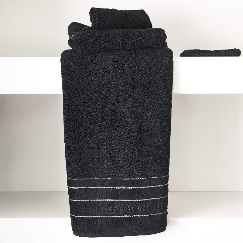 RM Elegant Towel black 140x70