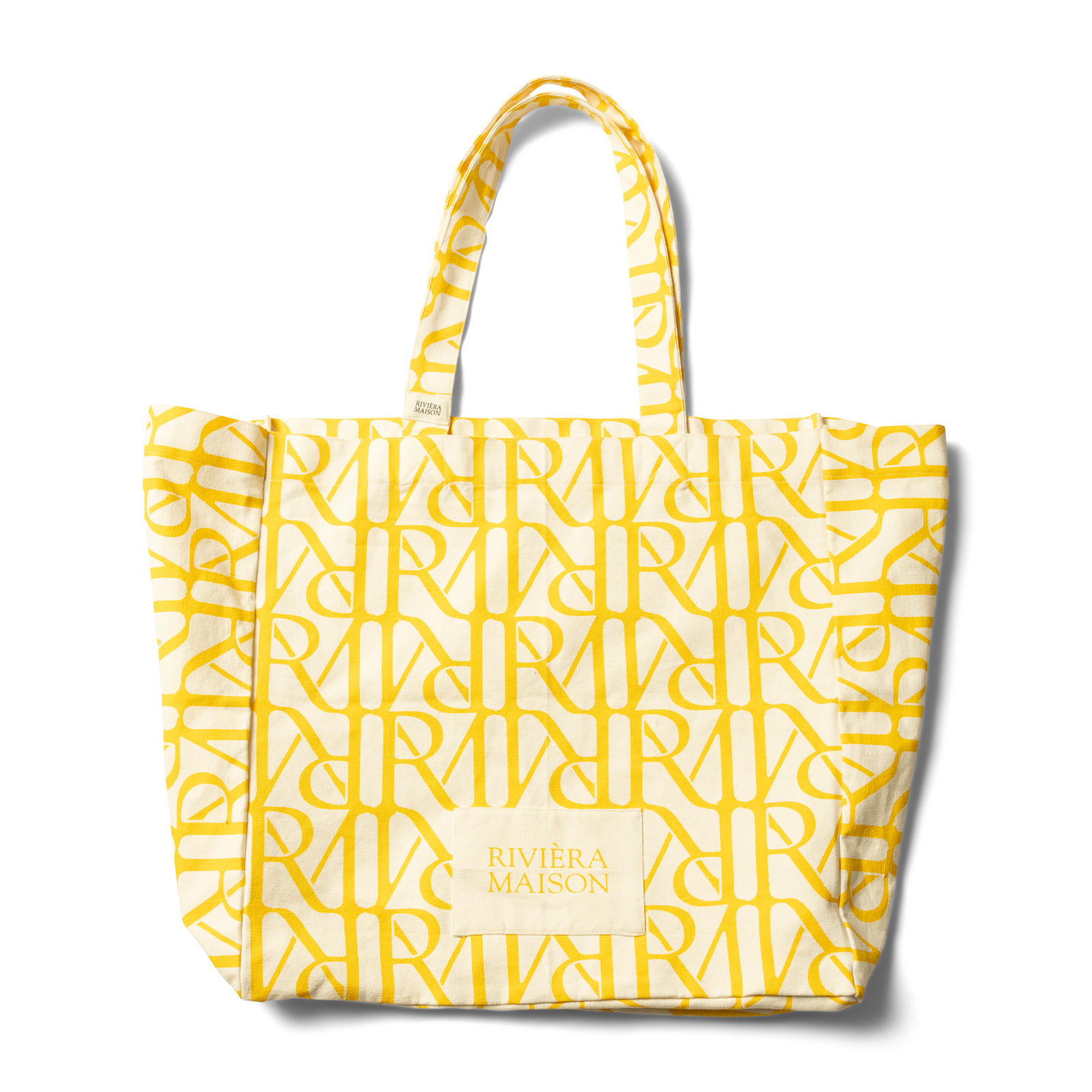 RM Monogram Tote Bag yellow