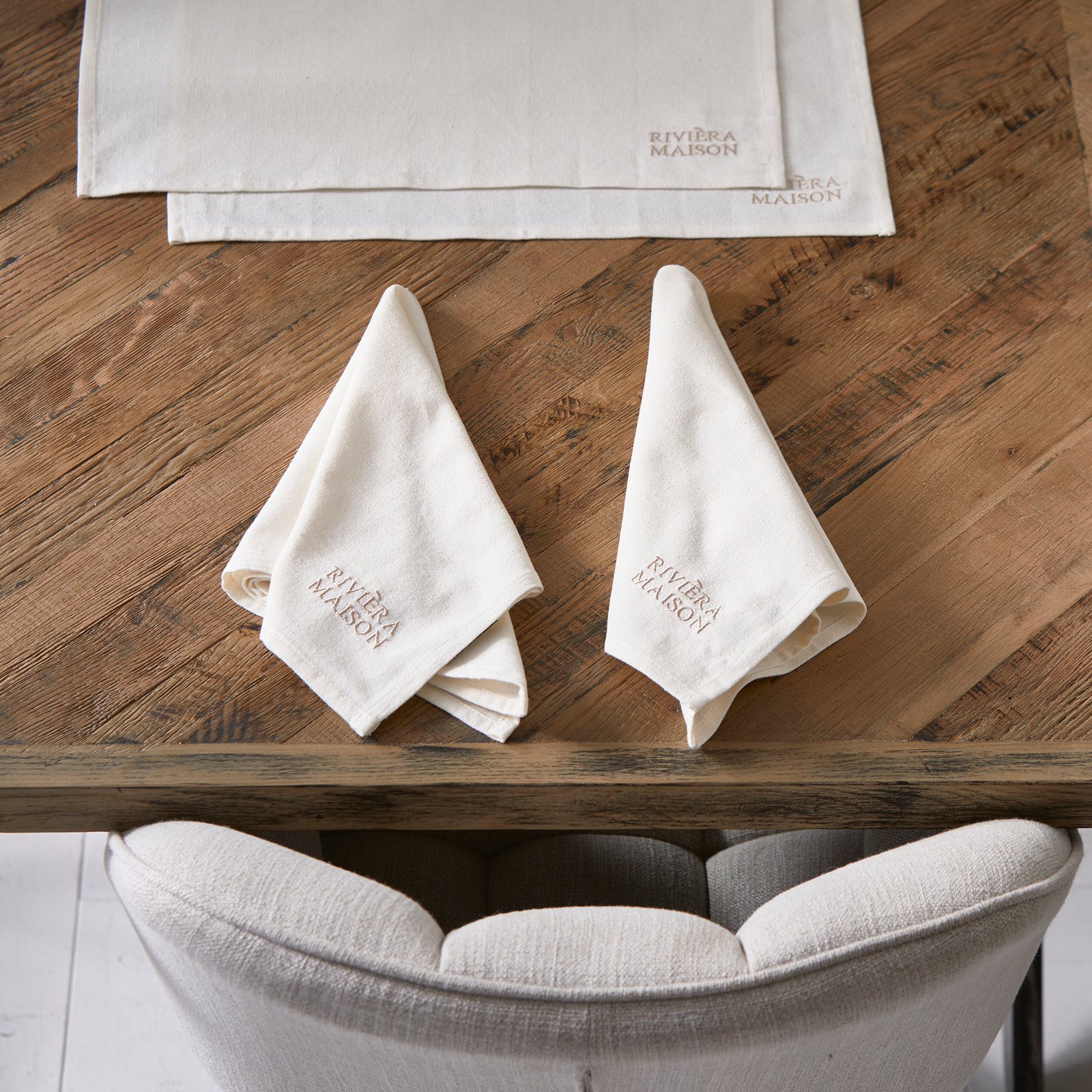 RM Classic Serviette weiß 2 Stück RM Classic Serviette weiß 2 Stück
