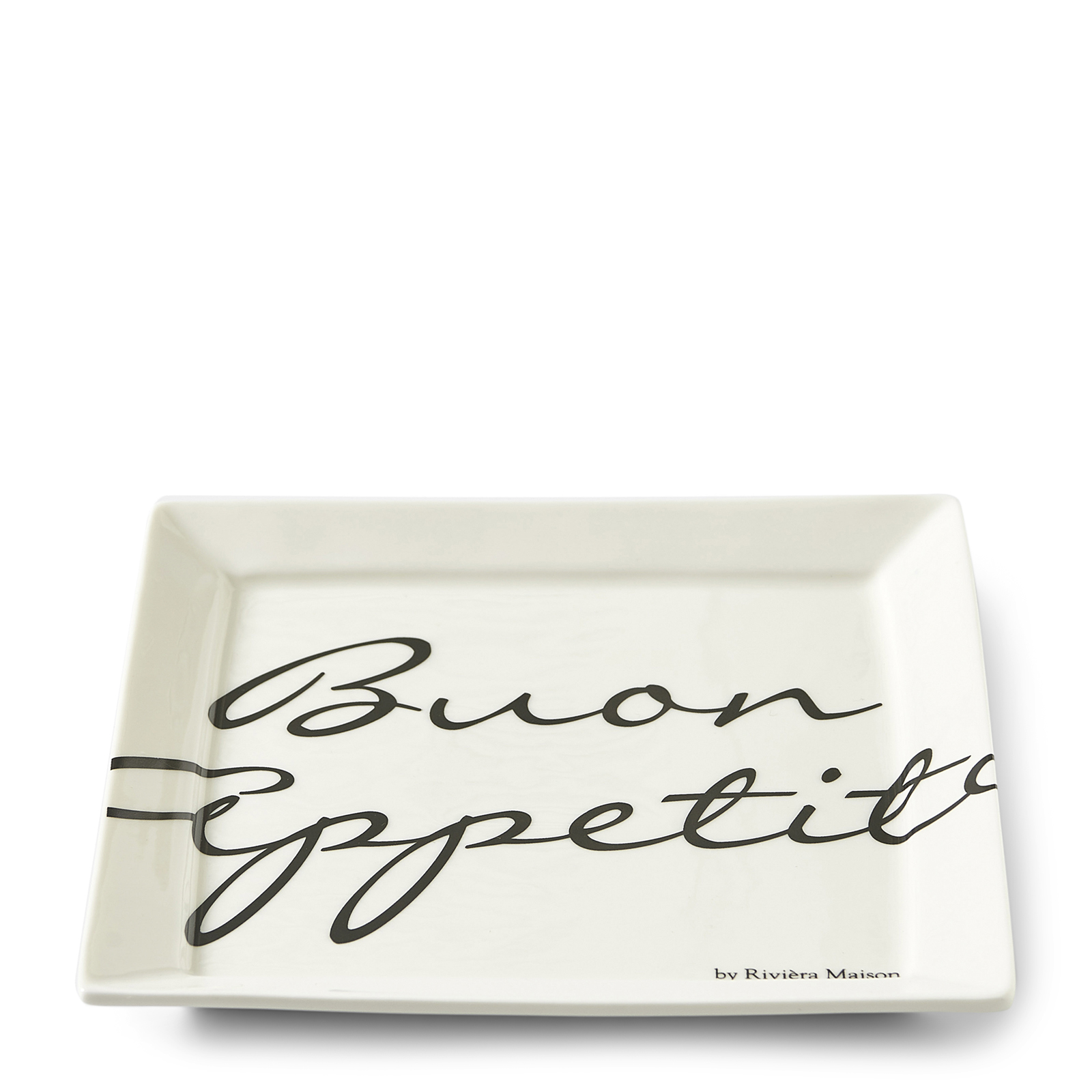 Buon Appetito Square Plate 18 x 18