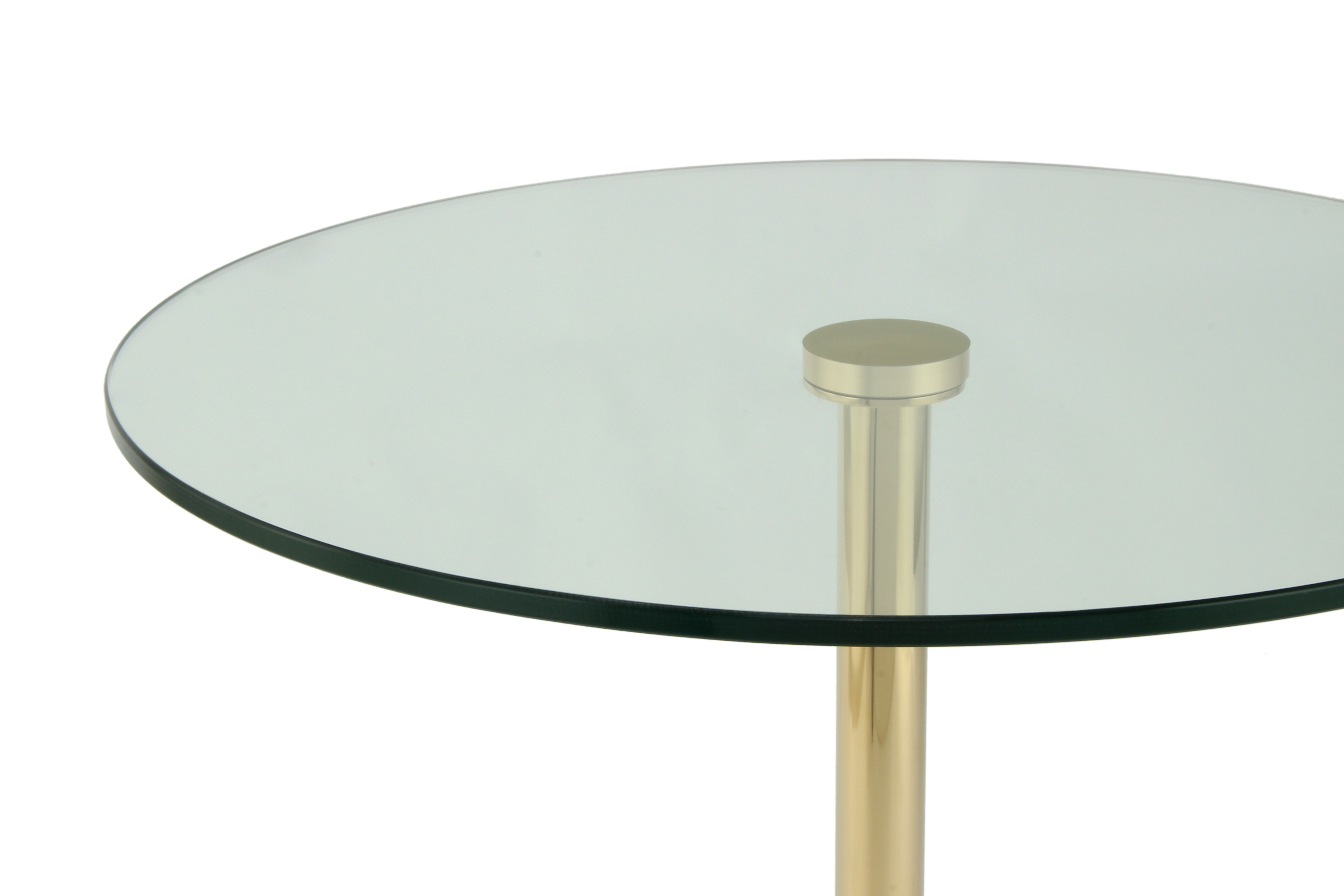 Beistelltisch Lana 125 Gold / Schwarz