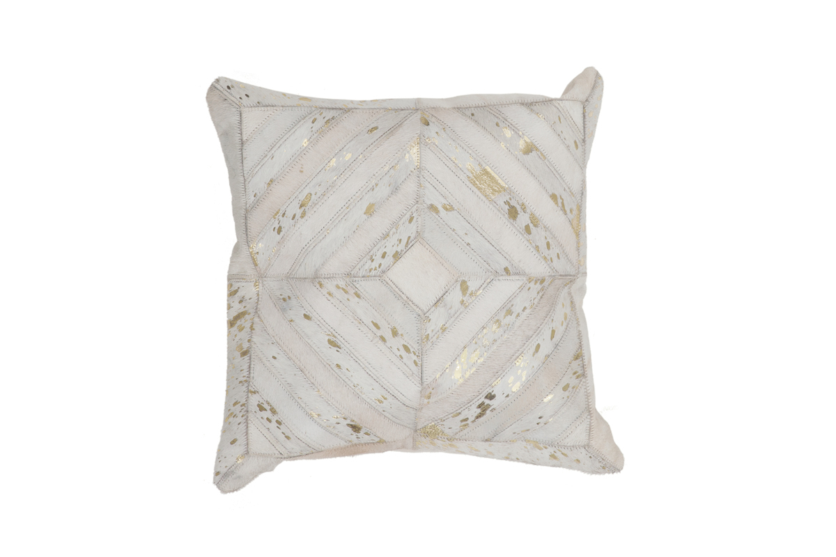 Spark Pillow 410 Elfenbein / Gold