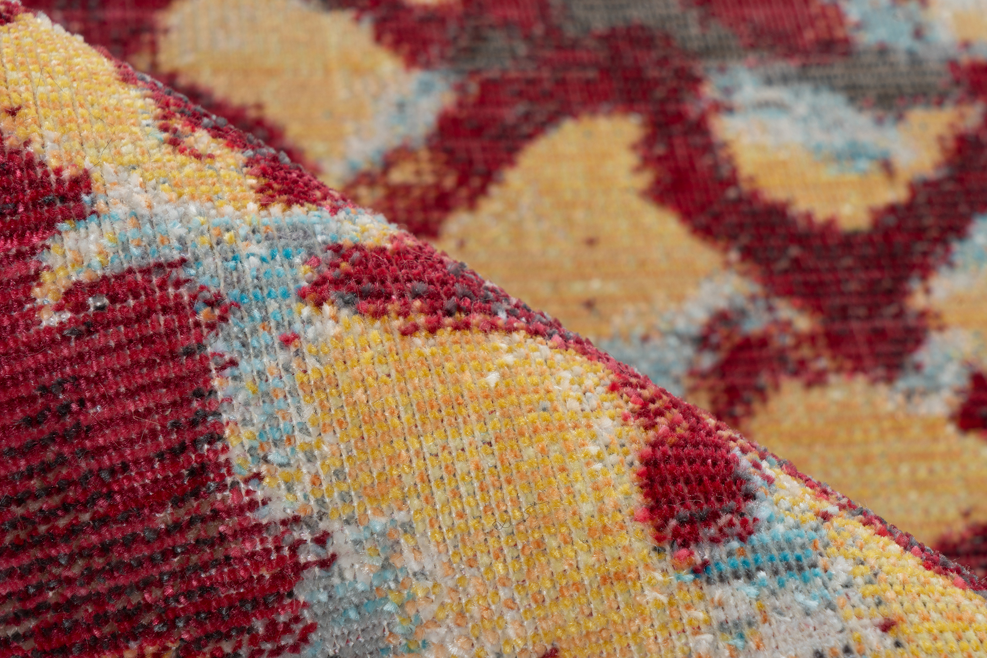 Dilan 400-IN Multi / Rot 80cm x 150cm Dilan 400-IN Multi / Rot 80cm x 150cm